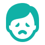 Sad face